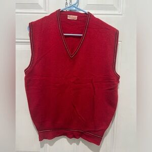 vintage cashmere sweater vest, Caerlee for Saks Fifth Avenue